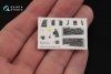 Quinta Studio QD48037 F-16С 3D-Printed & coloured Interior on decal paper (for Tamiya kit) 1/48